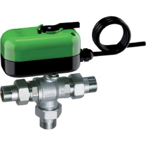 Valvola di zona deviatrice a 3 vie con servocomando elettrico FAR 3005 1" - 230V (1/2)