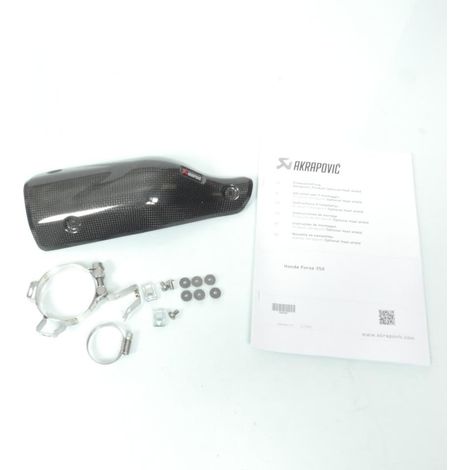 Protection pot échappement Akrapovic pour scooter Honda 350 Forza