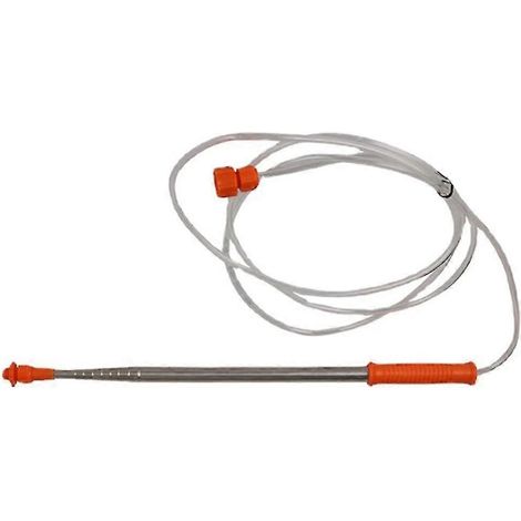 Telescopic Turbo Sprayer Wand Stainless Steel Lengthened Pipe Gardening Tool (1/4)