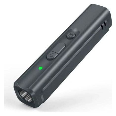 USB LED repoussant, Répulsif à ultrasons pour Chien Dispositif de Conduite de Chien Rechargeable Dresseur de Chien Portable Dispositif Anti-aboiement avec lanière à indicateur