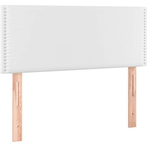 Testiera Bianco 100x5x78/88 cm in Similpelle vidaXL (1/5)