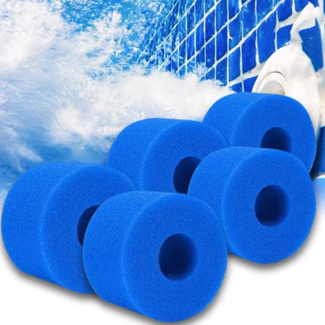 Lot de 12 éponges en mousse pour piscine Intex S1, réutilisables et lavables, en bio-mousse, accessoires de natation.