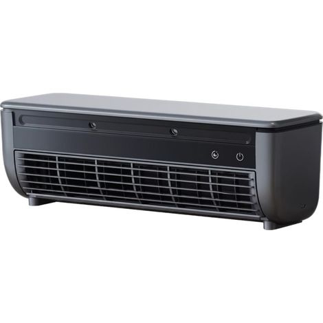 Climatiseur Semi-Conducteur – 3 Modes – 6000mAh – Mural/Bureau – Gris – Silencieux (1/5)