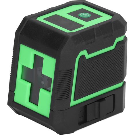 Niveau à croix laser vert, appareil de nivellement automatique horizontal et vertical, usage intérieur, portée 7,5 mètres (1/5)