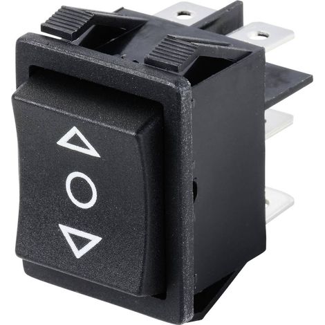 TRU COMPONENTS TC-9957468 Interruttore a bilanciere R5-SP3072 250 V/AC 16 A 2x (On) / Off / (On) Momentaneo / 0 / Momen (1/2)