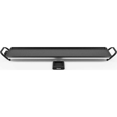 Tristar BP-2670 Slim XXL Piastra Grill Elettrica 100x22 cm 1800 W Termostato Regolabile colore Nero