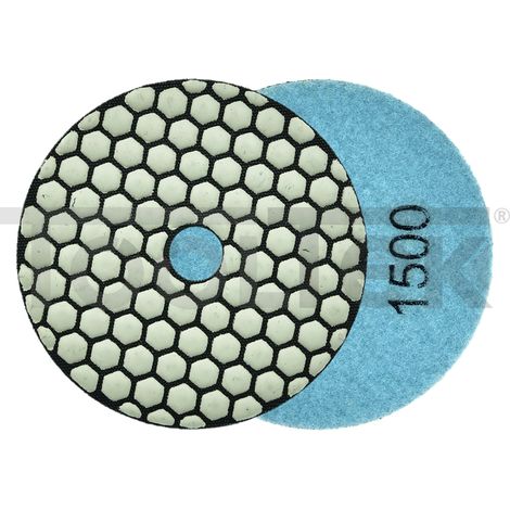 DISCO ABRASIVO LEVIGATURA LUCIDATURA A SECCO GRES 100mm GR1500 G78935