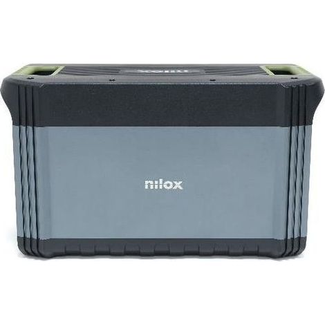 Nilox NXPS1300WV1 Power Station Portatile 1254 Wh 1300 W Batteria LiFePO4 8 Porte colore Nero