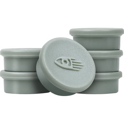 Imanes para pizarra blanca - 20 mm - 10 unidades - Verde claro