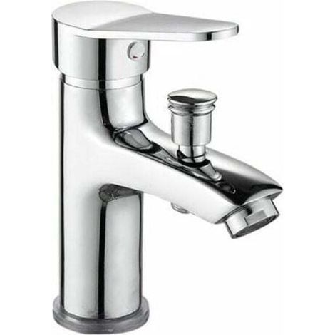Mitigeur Bains/Douche, Monotrou Chromé,Mitigeur monocommande Bain