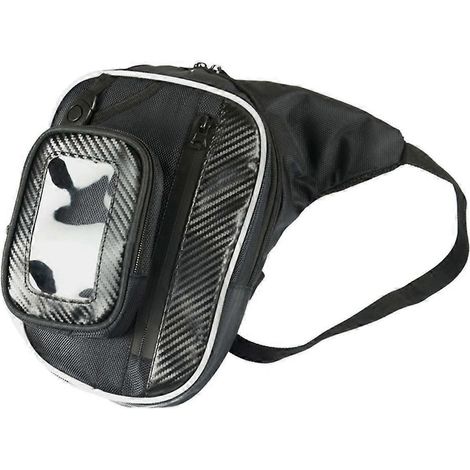 Sacoche de jambe multifonctionnelle pour homme, idéale pour le vélo, la pêche et autres sports nautiques. (1/5)