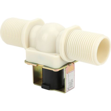 Électrovanne normale fermée G1 AC220V, valve d'entrée 8 points, solénoïde standard pour circuit d'eau (1/5)