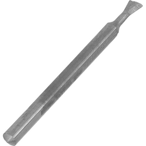 2-schneidiger Vollhartmetall-Senker, Metallbearbeitung, 3-mm-Fräswerkzeug, 75° x 40L, metrischer Schwalbenschwanzfräser, CNC-Präzision. (1/5)