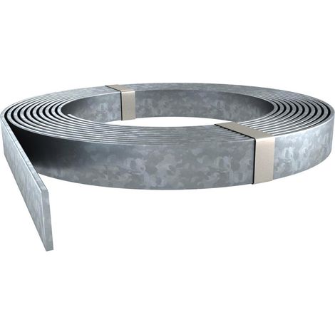 OBO Bettermann Feuillard 25kg anneau 30x3,5mm acier galvanisé à chaud, 5019345