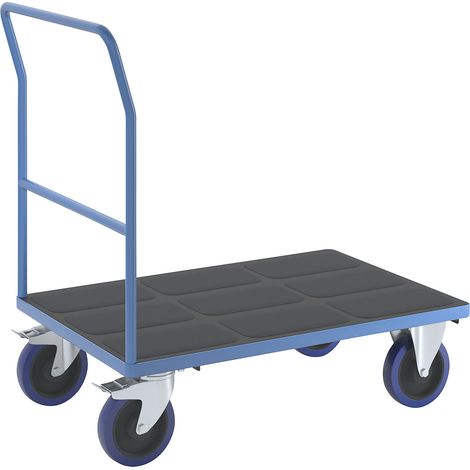 eurokraft pro, Chariot plate-forme avec barre de poussée