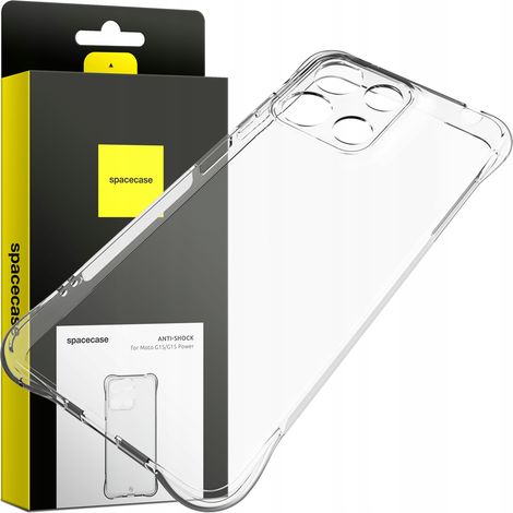 Robuste Schutzhülle SpaceCase mit Stoßdämpfung für Moto G15/G15 Power (1/5)