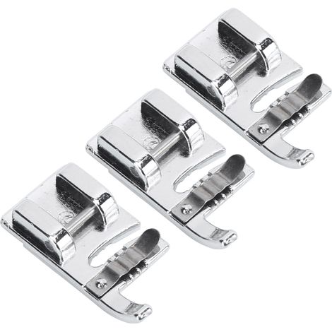 Set mit 3 Nähfüßen für Kabel, multifunktionale Nähwerkzeuge, die sich leicht zerlegen lassen, zum Ersetzen alter Nähmaschinenzubehörteile (1/5)