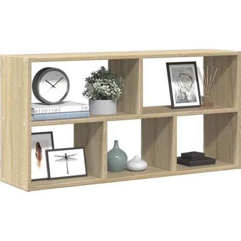 Wandregal Sonoma-Eiche 100x25x50 cm Holzwerkstoff