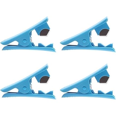 Lot de 4 coupe tuyau, coupe tube en plastique économique en caoutchouc pour silicone PVC PU en nylon tube, jusqu'à 12mm OD, Bleu