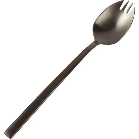 Set di 6 forchette da aperitivo da 14 cm, finitura nera opaca - Fine Dining Living