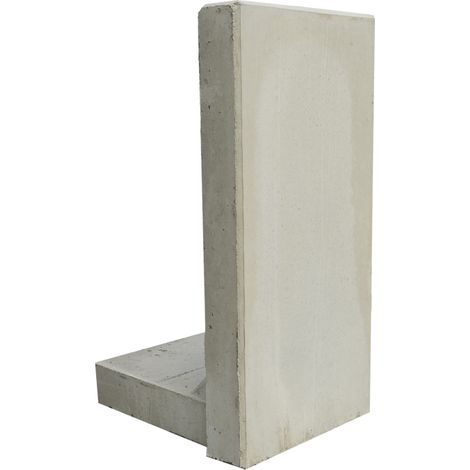 EHL Stützwinkel L-Stein 50 x 50 x 105 cm grau (1/3)