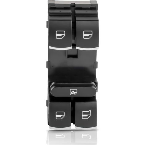 Interrupteur de lève-vitre électrique compatible avec MK6 Golf VI Golf Plus Passat B7 Touran Remplacement pour 5K4959857 5ND959857 5ND959857 (1/5)