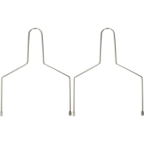 Lot de 2 Lyre à fromage, Acier inoxydable, 210 mm, Argent, Pour cuisine (1/4)