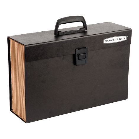Classeur accordéon basic black bankers box (1/2)