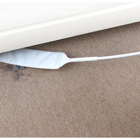 Flexibler Fugenreiniger mit weichen Borsten – langer Griff für die einfache und vielseitige Reinigung von Ritzen und Spalten, weiß, 110 g, PP und Vliesstoff, 1 Stück (1/5)