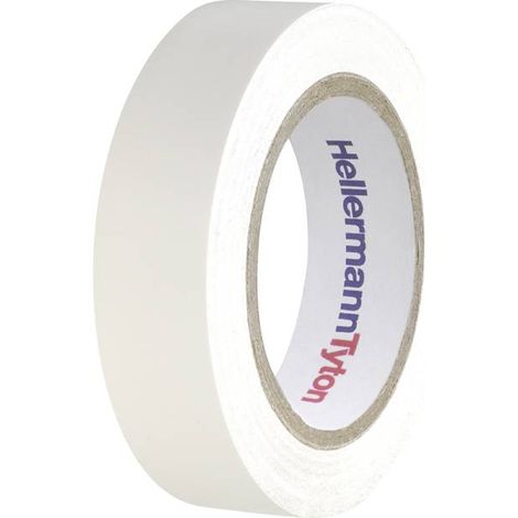 Ruban isolant HelaTape Flex 15 HellermannTyton 710-00105 blanc (L x l) 10 m x 15 mm 1 pc(s) (1/2)