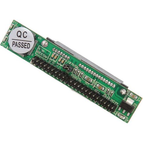 Adaptateur SATA Femelle vers IDE Mâle 44 Broches - Conversion Disque Dur SSD 2,5 Pouces - Compatible Systèmes Anciens - 1 Pièce (1/5)