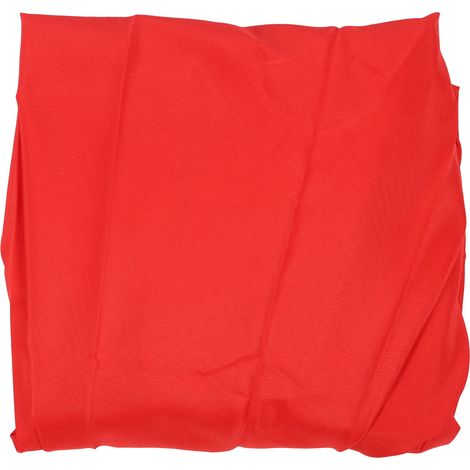 Toile de rechange rouge pour parasol de jardin à 6 baleines, imperméable et à large couverture. (1/5)