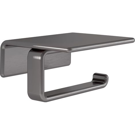 GEDY A9258100000 IL GIGLIO Portarrollo con tapa gun metal - ref: A9258100000 (1/2)