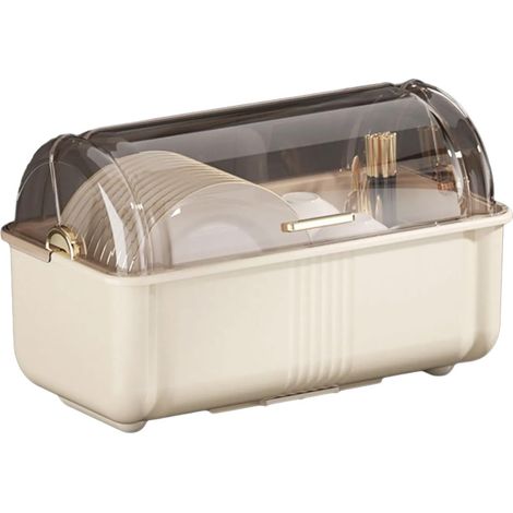 Égouttoir à vaisselle élégant blanc multifonctionnel résistant l'eau pour la vie -'Parent'-'- (1/5)