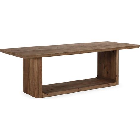 Table Ă manger en pin naturel vieilli - naturel vieilli (1/5)