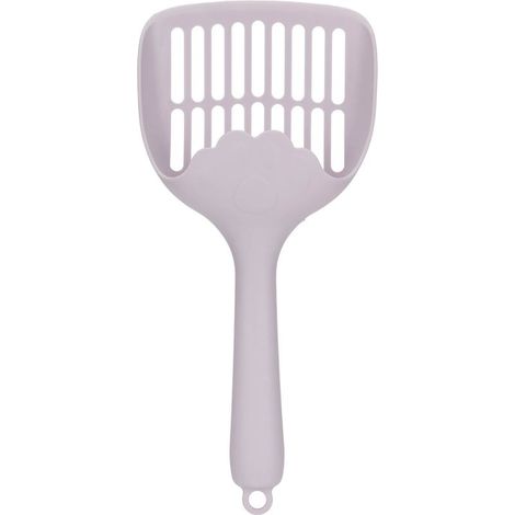Pelle à litière pour chat, pelle à merde Simple et à la mode à bord arrondi en Arc avec poignée ergonomique (1/5)