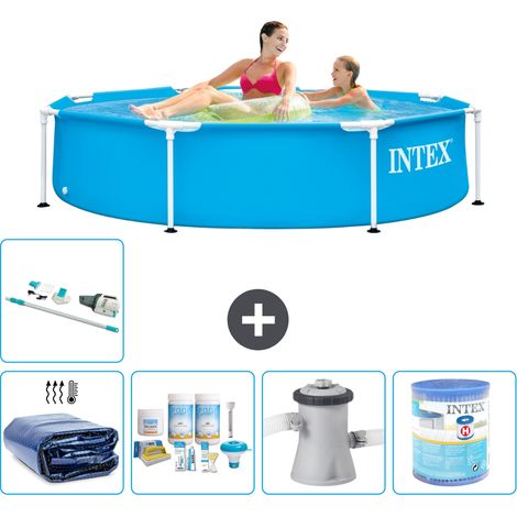 Intex Piscine Tubulaire Ronde - 244x51 cm - 6-pièces  S31420 (1/5)