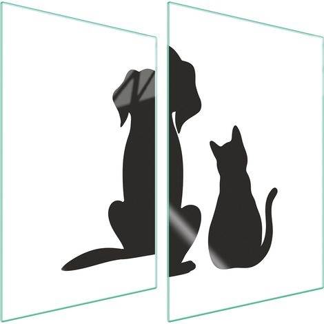 PLACA PROTECTORA DE VIDRIO PARA COCINA 2x35x52 ANIMALES (1/5)