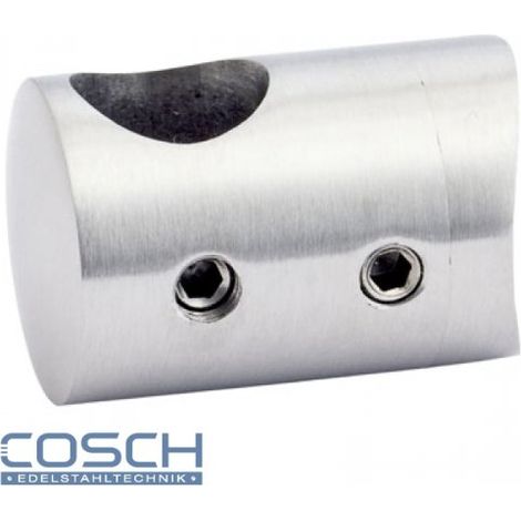 Support de lisse rond - Diamètre de la lisse : 12 mm - Diamètre du tube : 42 mm - CROSO (1/2)
