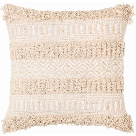 Dekokissen Cot Sand, Baumwolle, Boho, 40 x 40 cm (1/5)