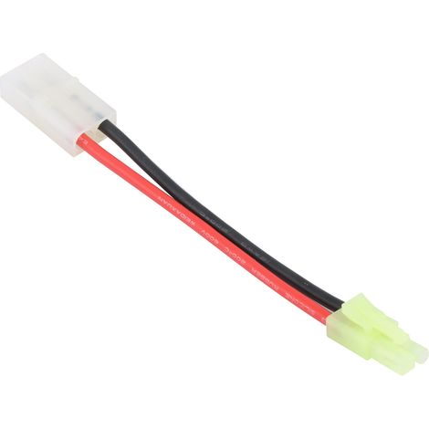 Câble adaptateur Tamiya femelle (grand modèle) vers Tamiya mâle (mini modèle) (1/5)