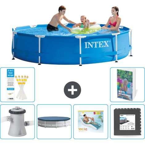 Frame Pool Rund - 305x76 cm - 7-teilig S223