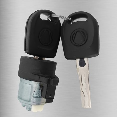 Passend für Zündschloss Volkswagen B5, Zündschlosszylinder Audi A6, 2 Schlüssel, Autoteile Zündschloss 3B0905855C (1/4)