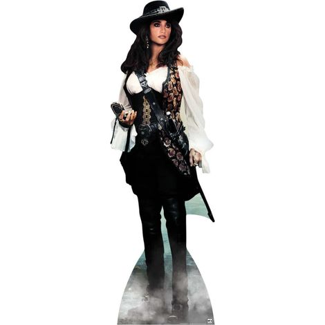 Figurine en carton Penélope Cruz - Angelica Teach Hauteur 165 cm (1/5)