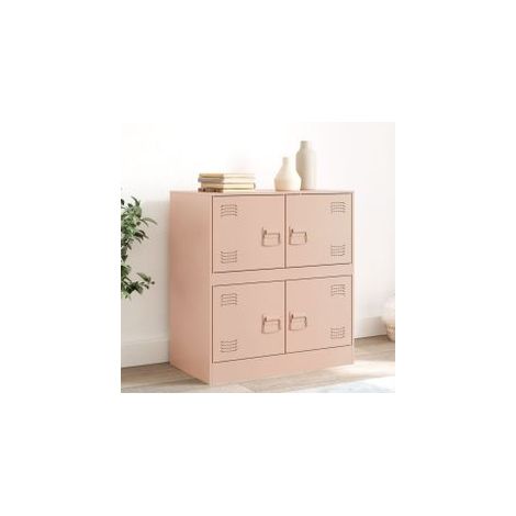 Buffet rose 67x39x73 acier (1/5)