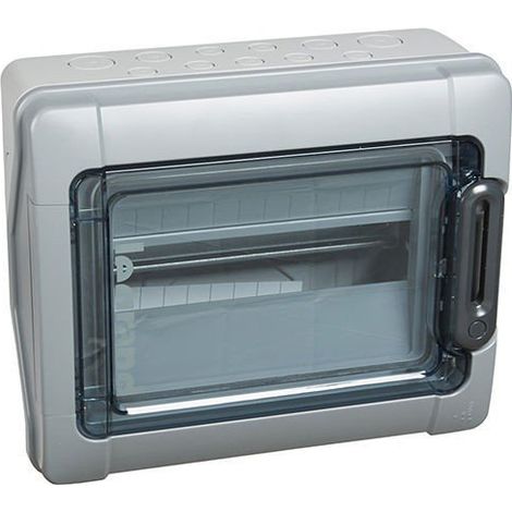 Caja modular estanca plexo³ IP 65 ik 09 1 fila de 12 módulos LEGRAND 601831