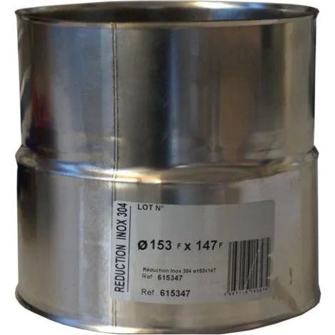 Reduzierstück aus Edelstahl 304: 153FX147F