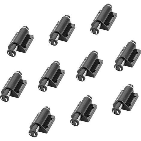 Lot de 10 loquets magnétiques à ouverture par simple pression (1/5)