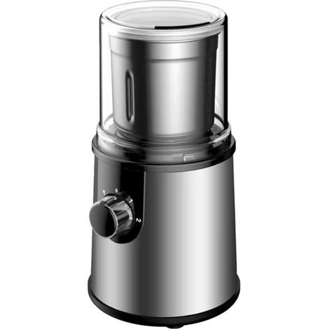 1 piece. Color: Stainless steel. Materials: Stainless steel and plastic. European standard AC220V coffee grinder. (1/5)