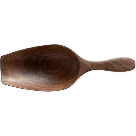 Solide bois café Bean cuillère pelle noir Bean cuillère (1/5)